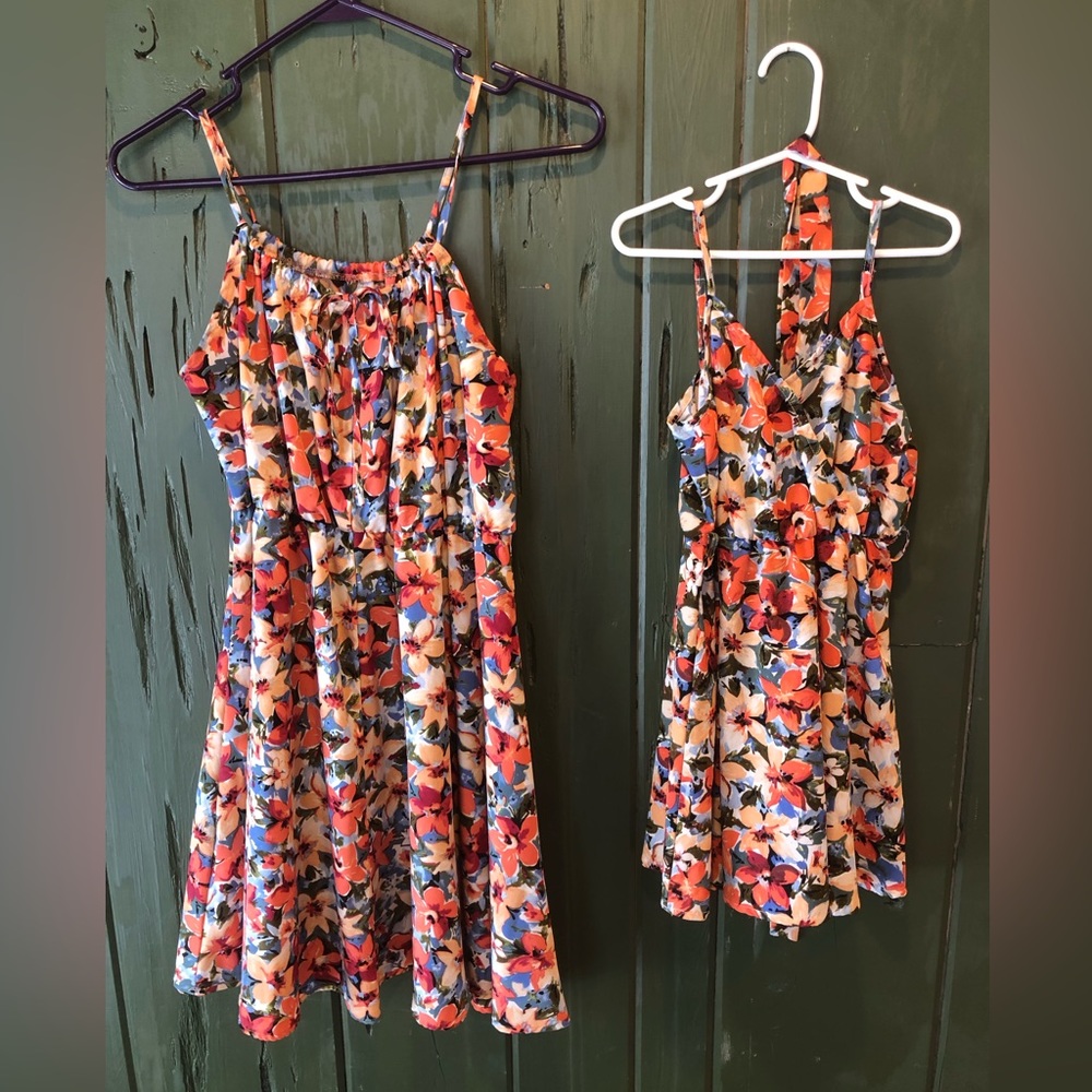 Floral Matching Mother/Daughter Dresses